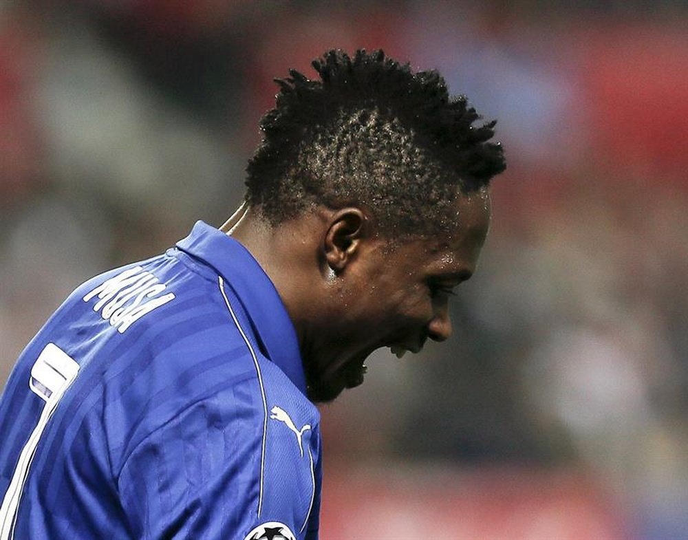 Musa n'entre pas dans les plans du technicien des 'Foxes'. EFE