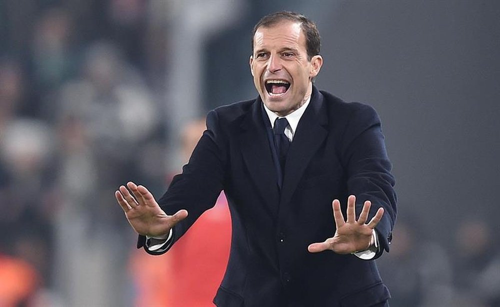 Allegri: Juve not perfect machine. EFE/Archivo