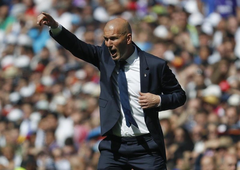 Zidane pense que ses joueurs méritaient plus que le match nul. EFE