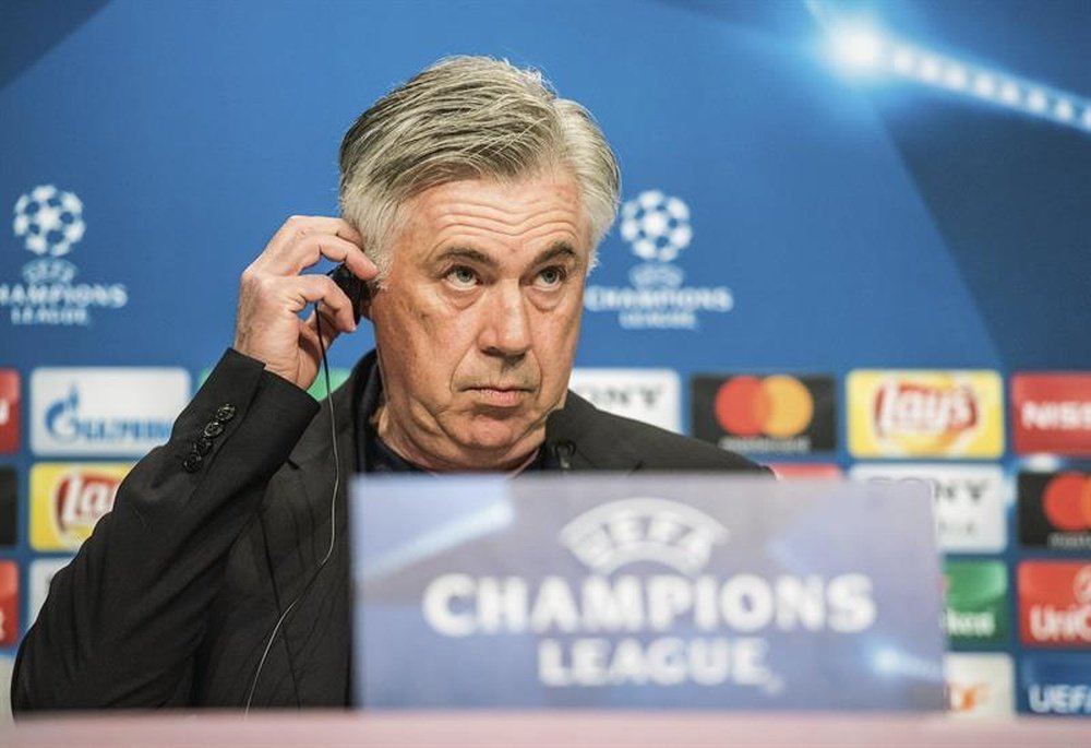 L'entraîneur du Bayern de Munich Carlo Ancelotti. EFE