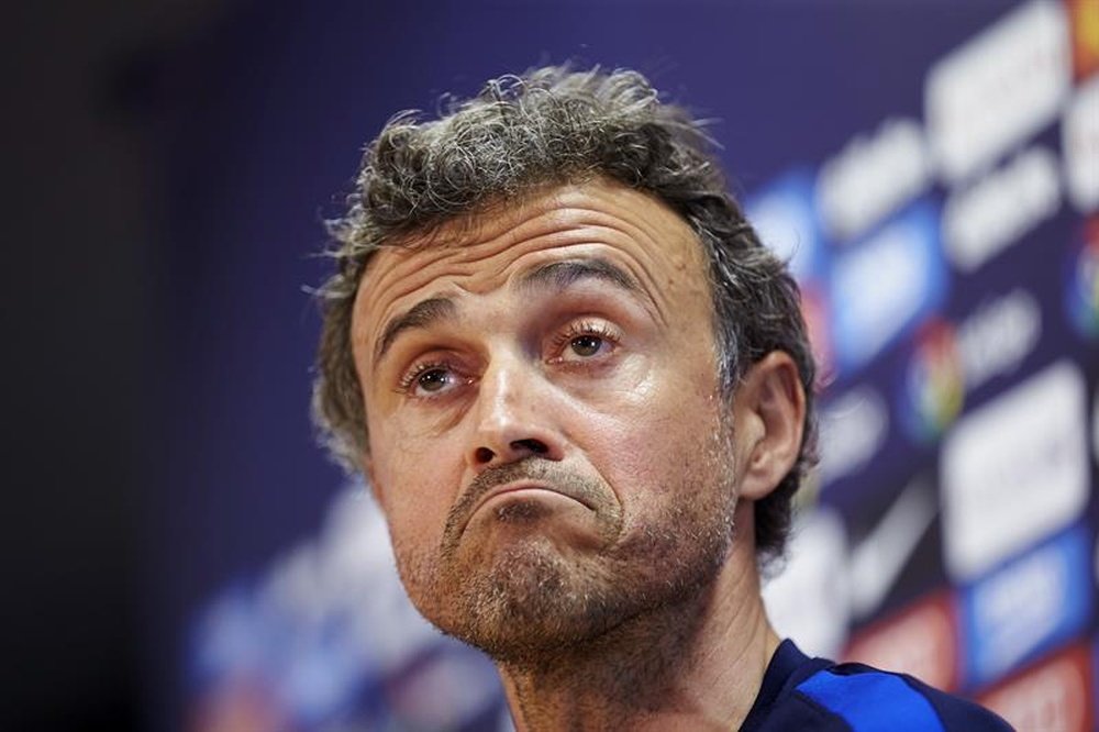 Luis Enrique believes Juventus will score at the Camp Nou. EFE