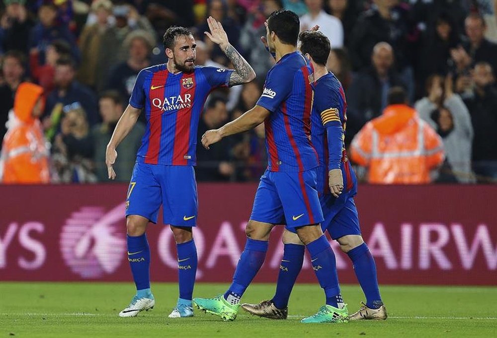 Messi anotó el gol de rigor del Barcelona en este 'Clásico'. EFE/Archivo