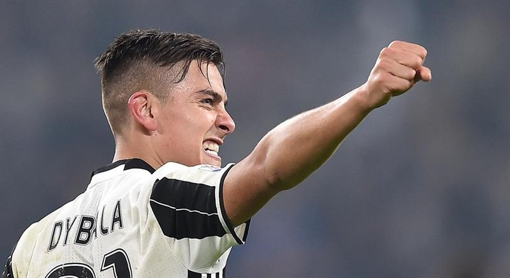 Dybala is in the squad for Juventus. EFE/Archivo