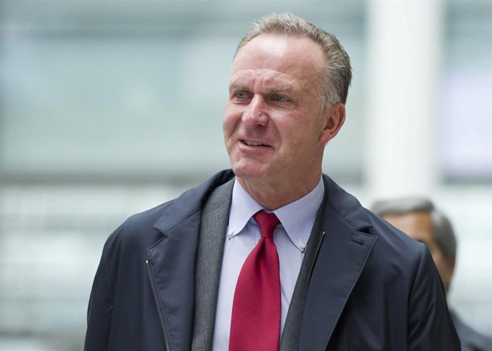 Karl Heinz Rummenigge said that the transfer targets are decided. EFE/Archivo