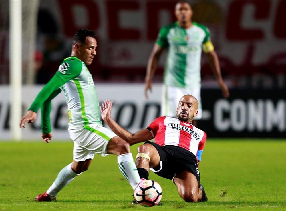 Nacional no está dando la talla en Libertadores. EFE