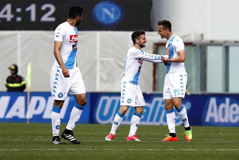 Histórica temporada del Nápoles en la Serie A