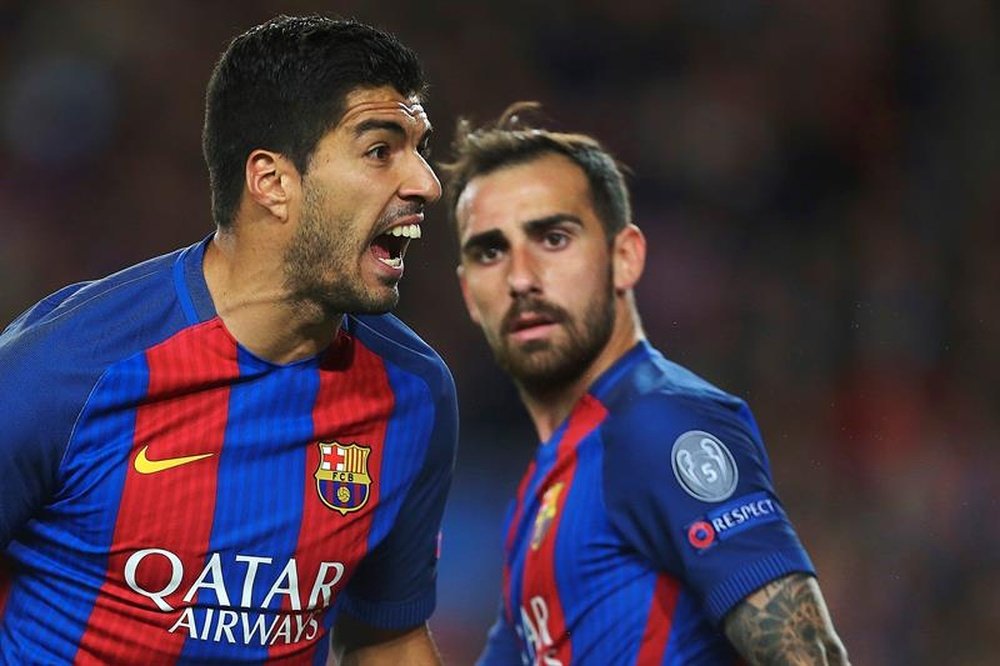 Suárez analizó la victoria ante el Real Madrid. EFE/Archivo