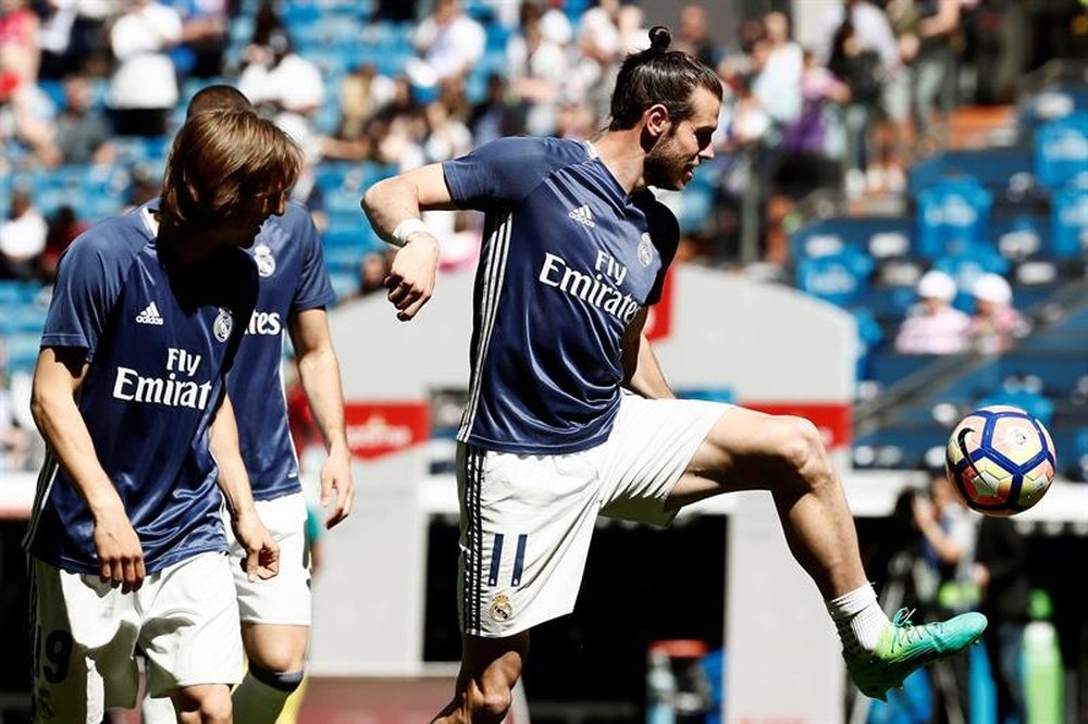 Bale ha vuelto a recaer de su lesión en el sóleo. EFE/Archivo
