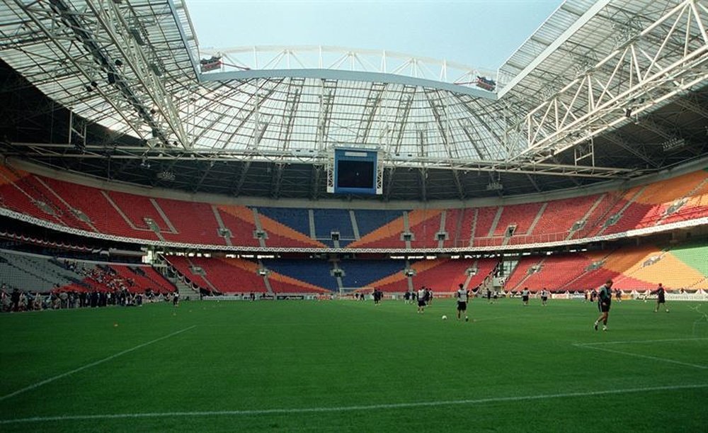 El Amsterdam Arena se prepara para recibir al Madrid. EFE/Archivo