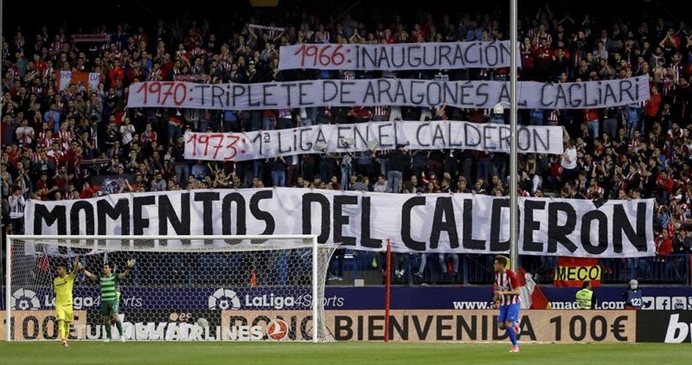 El Vicente Calderón acogerá el partido número 50 en Champions League. EFE
