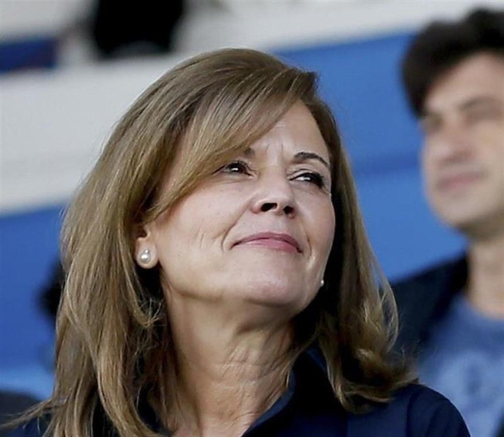 La presidenta del Leganés, María Victoria Pavón, es optimista con la permanencia. EFE/Archivo