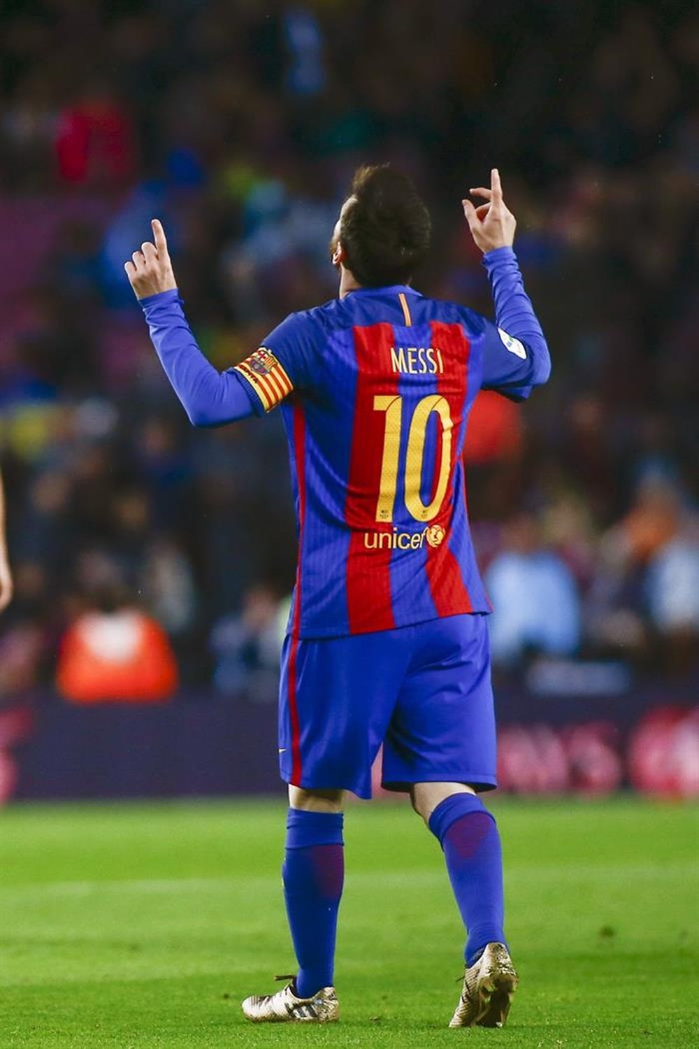 Messi looks set to win the Golden Boot. EFE