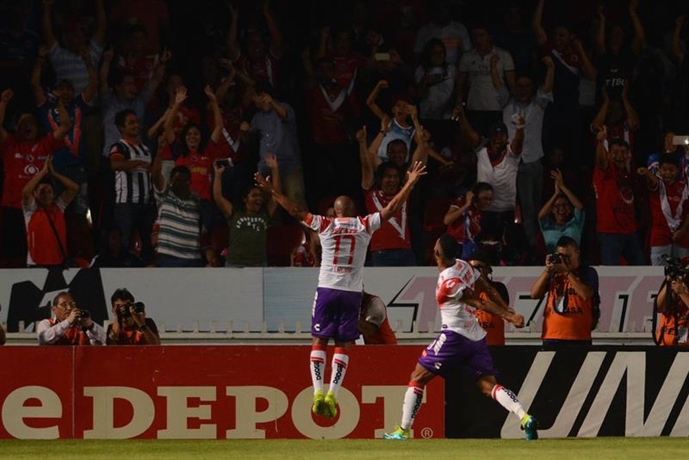 Veracruz rascó un empate con diez jugadores. EFE/Archivo