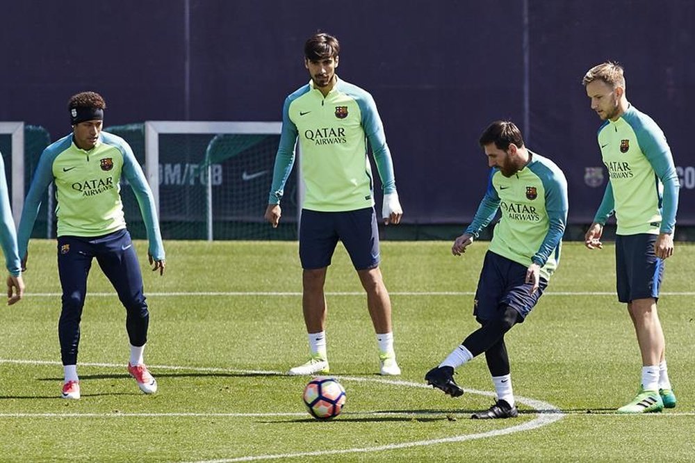 Rakitic, Gomes in Valverde's plans. EFE