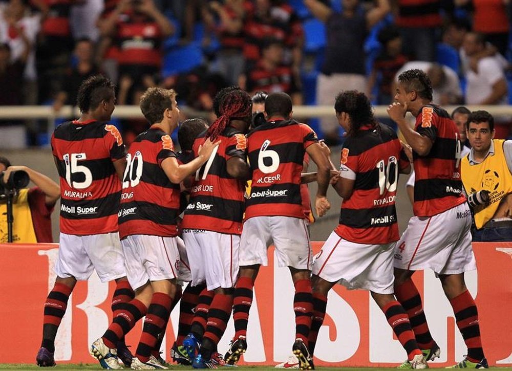 Flamengo se impuso por 2-5 en Chile. EFE