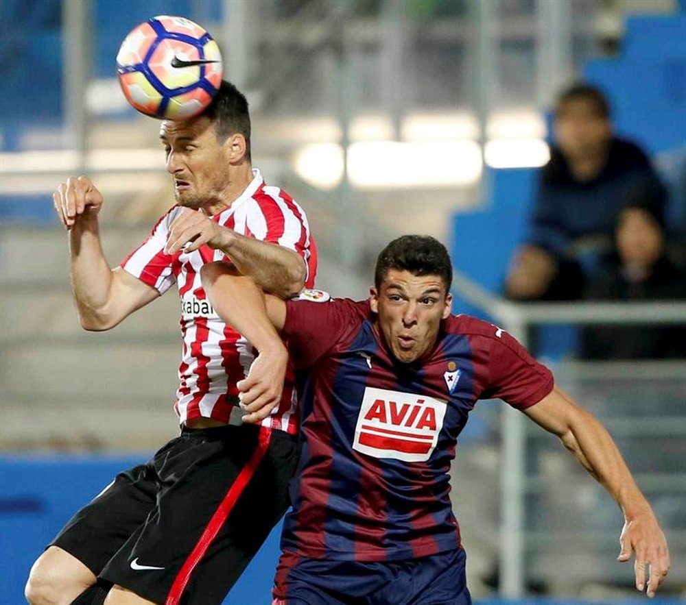 Ander Capa no podrá jugar ante el Atleti. EFE/Archivo