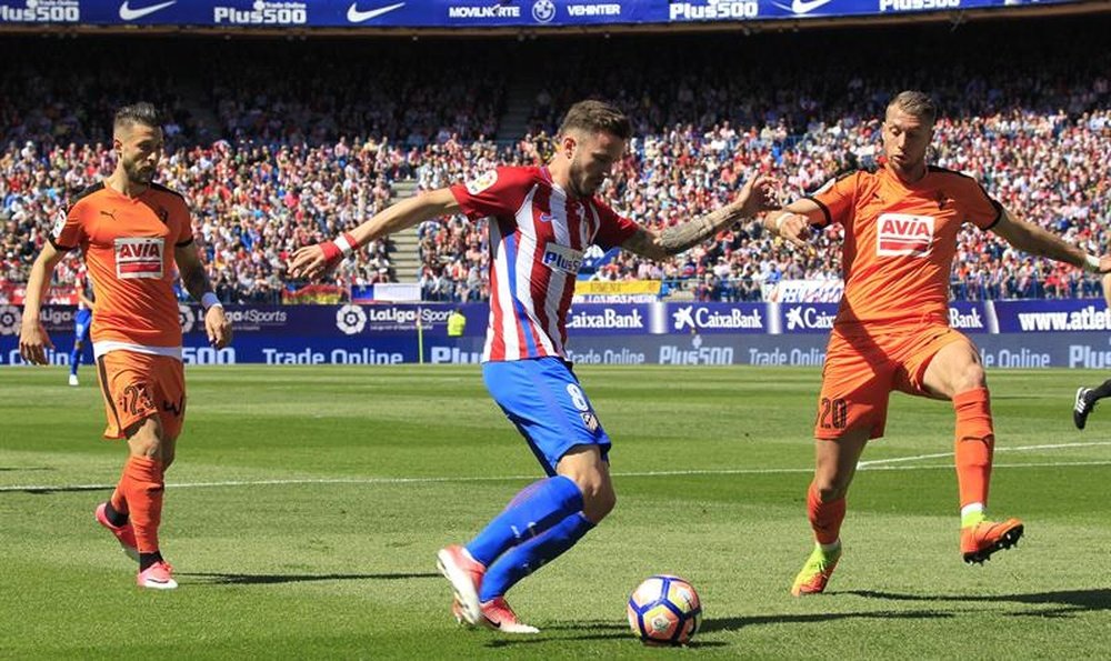 Saul fires Atletico to top-four finish. EFE