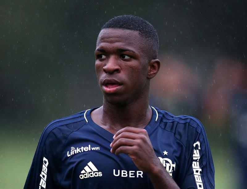Vinicius, en su etapa en Flamengo