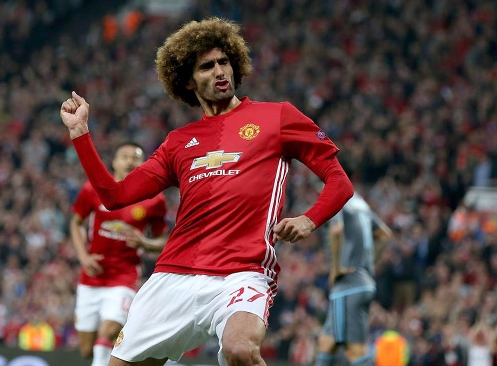 Fellaini insists he is not a dirty player. EFE