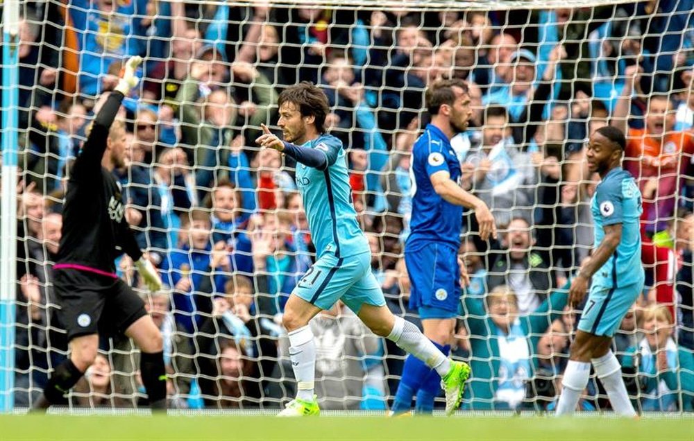 Mahrez penalty mishap lets Man City off hook. EFE/EPA