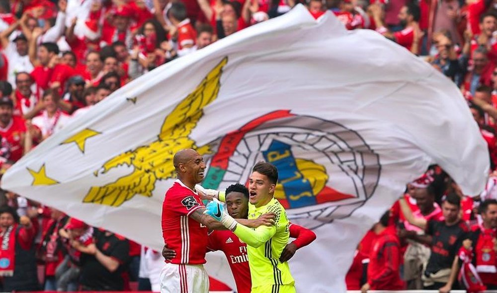 Benfica win fourth straight title. EFE/EPA