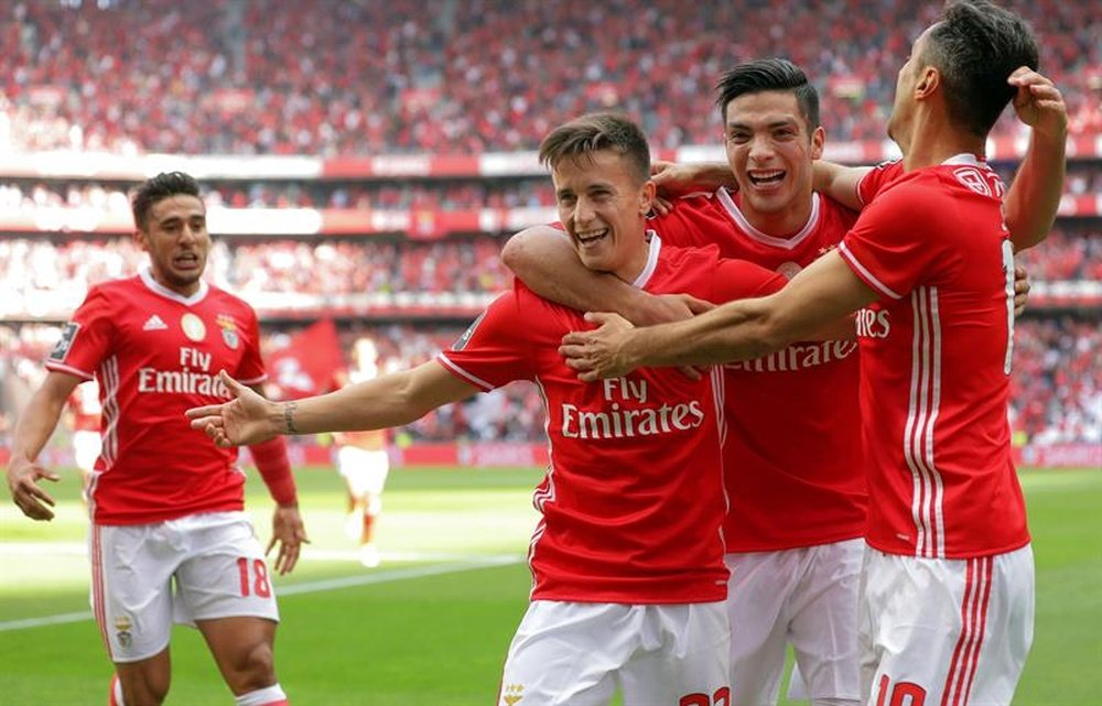 O Benfica bateu o Portimonense por 1-3. EFE/EPA/TIAGO PETINGA