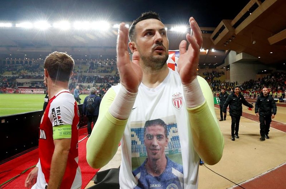 Subasic is just a few months away from leaving Monaco. EFE