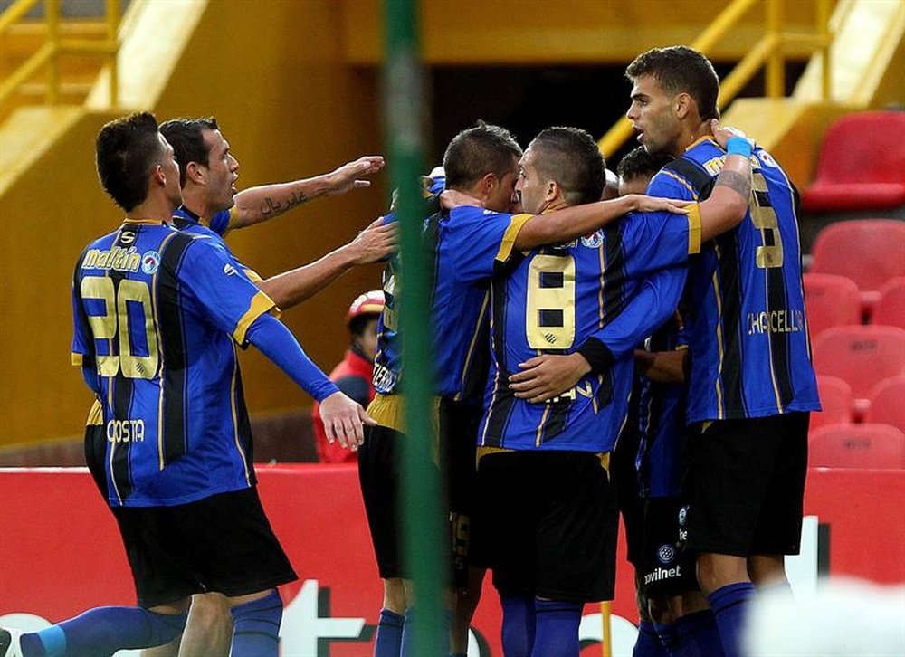 Mineros de Guayana se impuso a Yaracuyanos por 0-2. EFE/Archivo