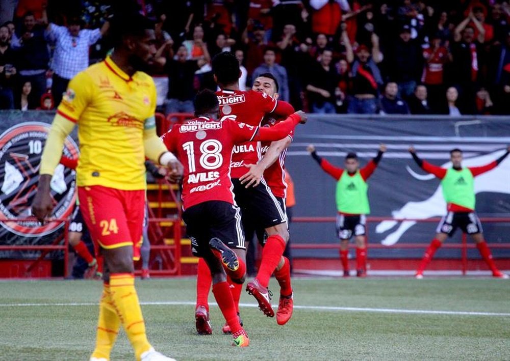 Gran triunfo de los 'xolos'. EFE