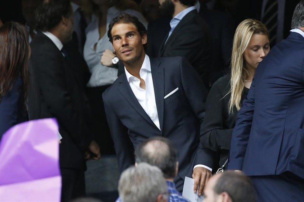 O tenista Rafael Nadal é torcedor declarado do Real Madrid. EFE/Arquivo