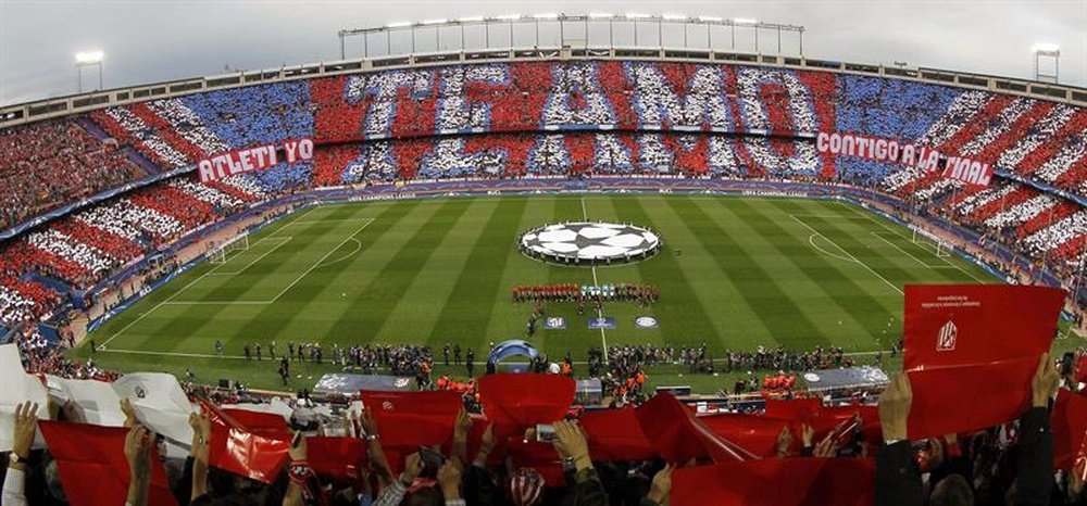 El Atlético dirá adiós al Calderón en Liga ante el Athletic. EFE