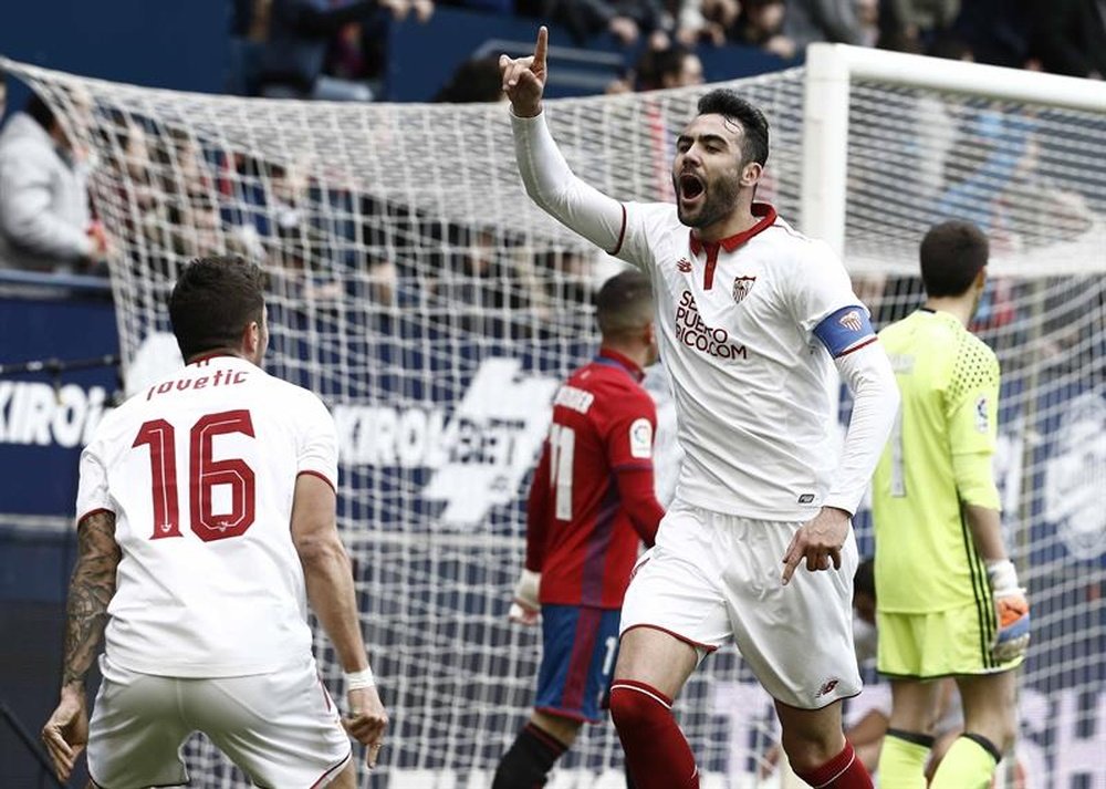 Vicente Iborra could be set for a move to England. EFE/Archivo