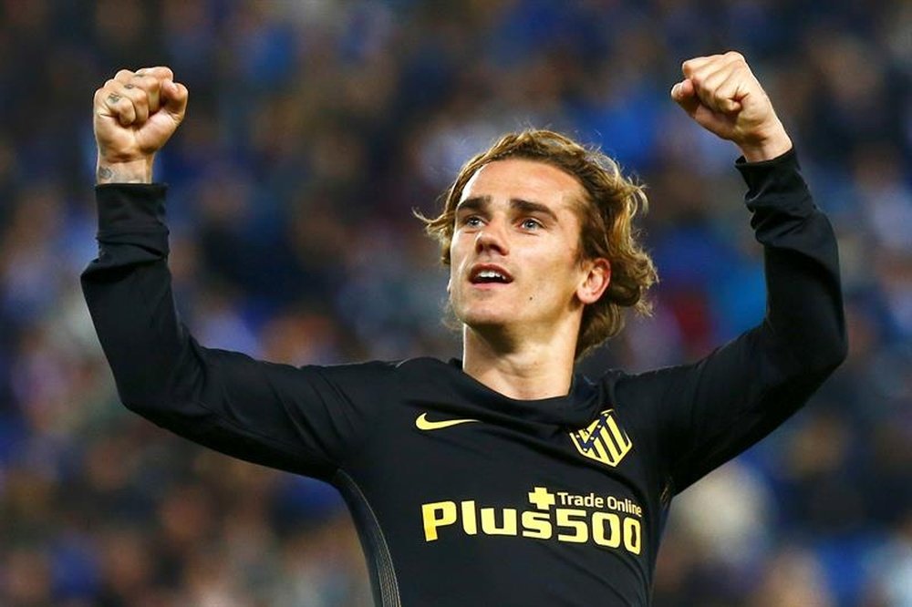 Griezmann is reportedly in talks with Manchester United. EFE/Archivo