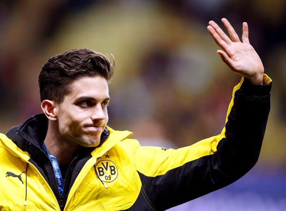 O jogador do Dortmund foi vítima do ataque ao ônibus da equipe em abril. EFE/Arquivo