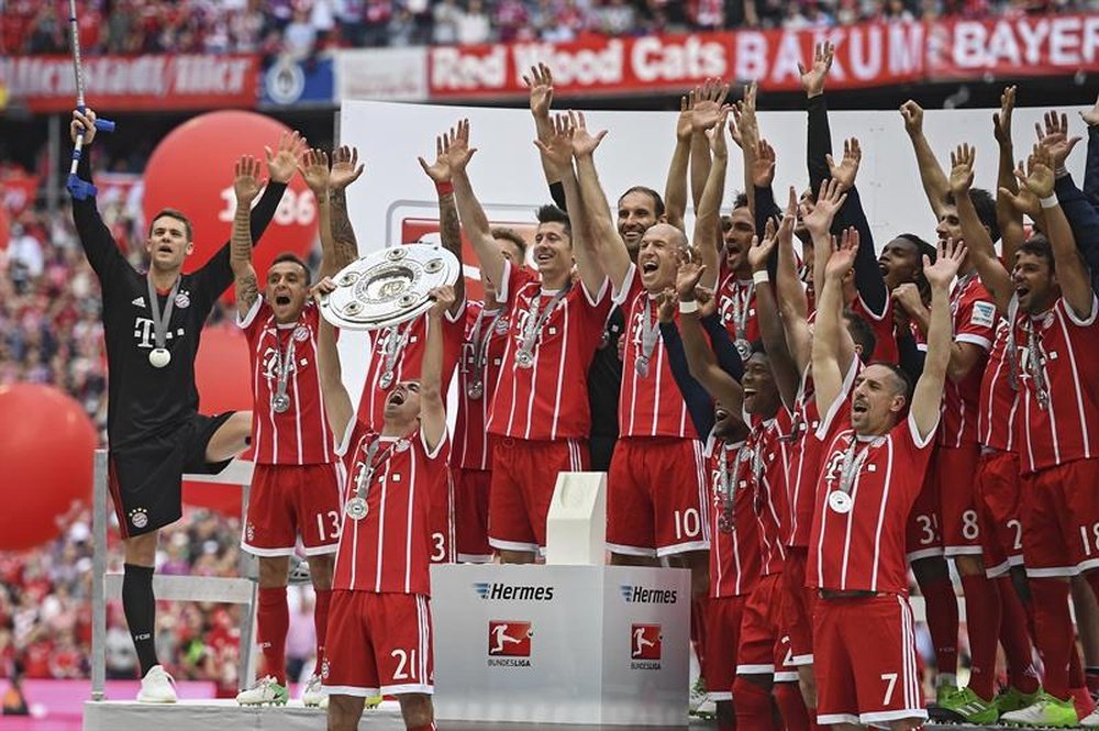 A Bundesliga vai começar com um Bayern Munique-Bayer Leverkusen. EFE/EPA
