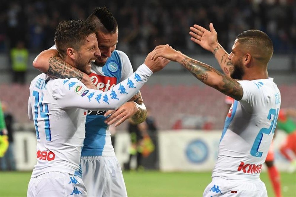 Napoli have started the season very brightly. EFE/EPA