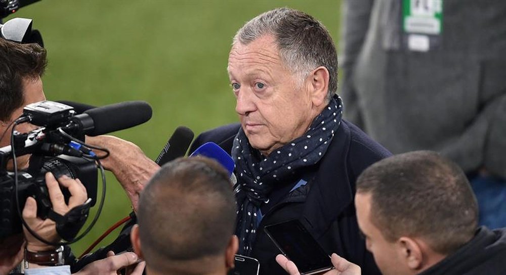 Aulas believes Neymar's potential move to PSG is bad news for French football. EFE/Archivo