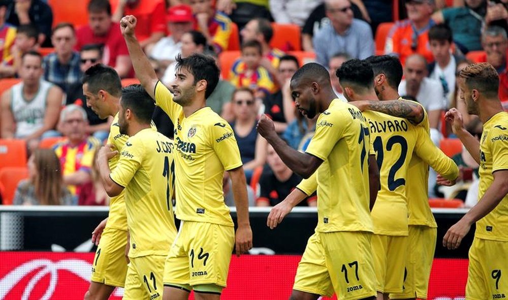 El Villarreal celebra hoy el fin de temporada. EFE