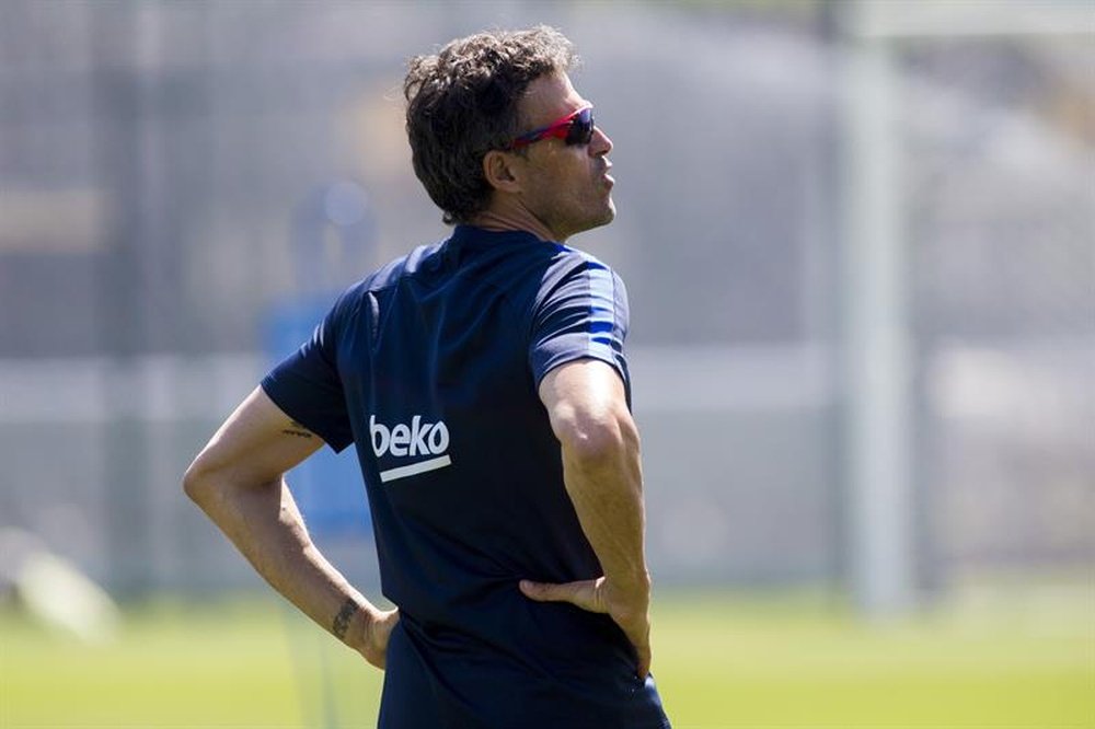 Luis Enrique says could return as Barcelona boss. EFE