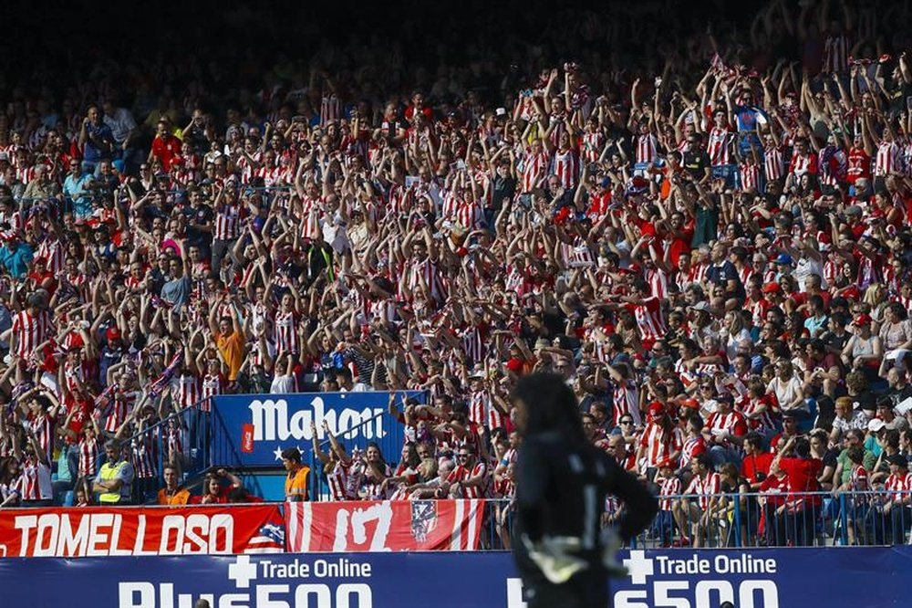 El Atlético venció al Malmoe en el estreno del Calderón en Europa. EFE/Archivo
