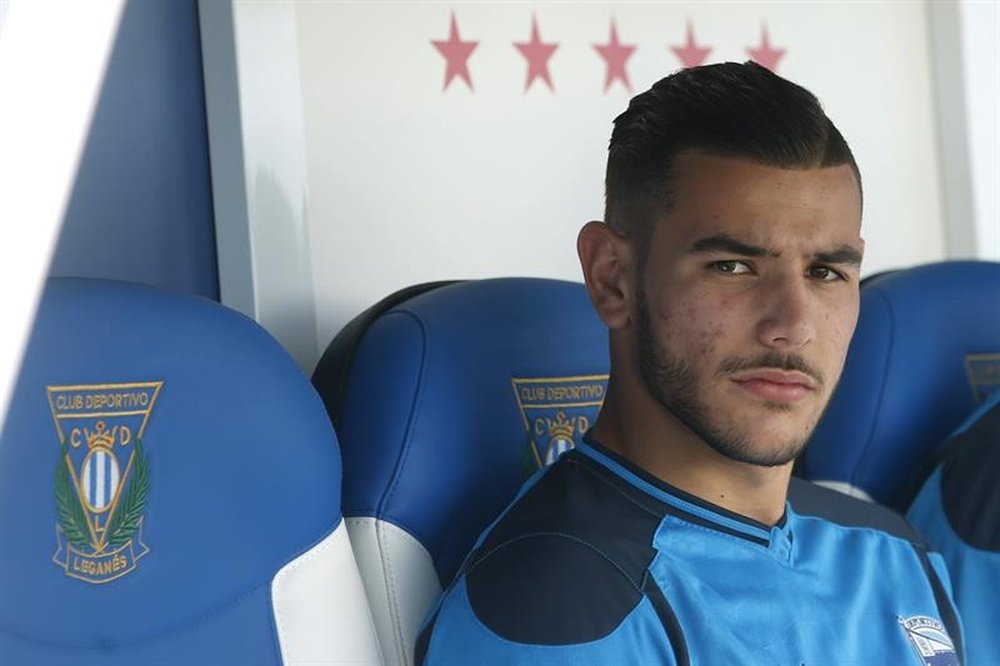 Le latéral français d'Alavés Theo Hernández. EFE