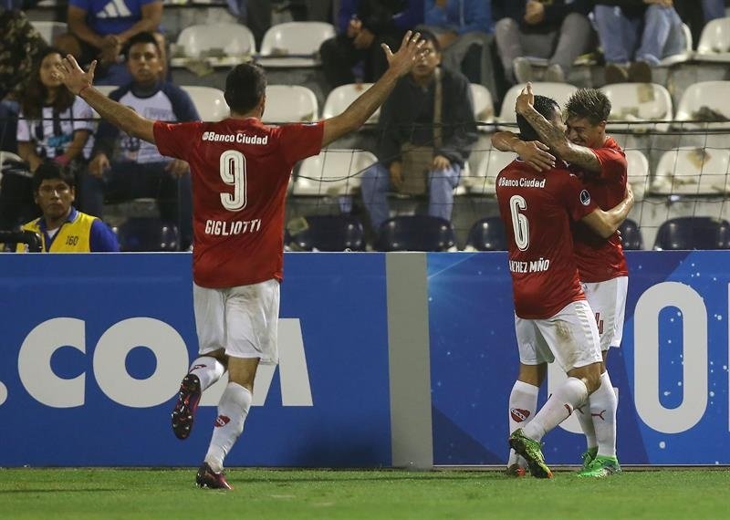 Independiente derrotó por 1-0 a Vélez Sarsfield. EFE/Archivo
