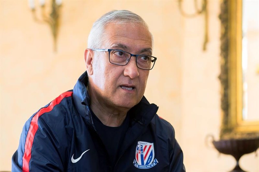 Gregorio Manzano ha sido elegido entrenador del mes en China. EFE