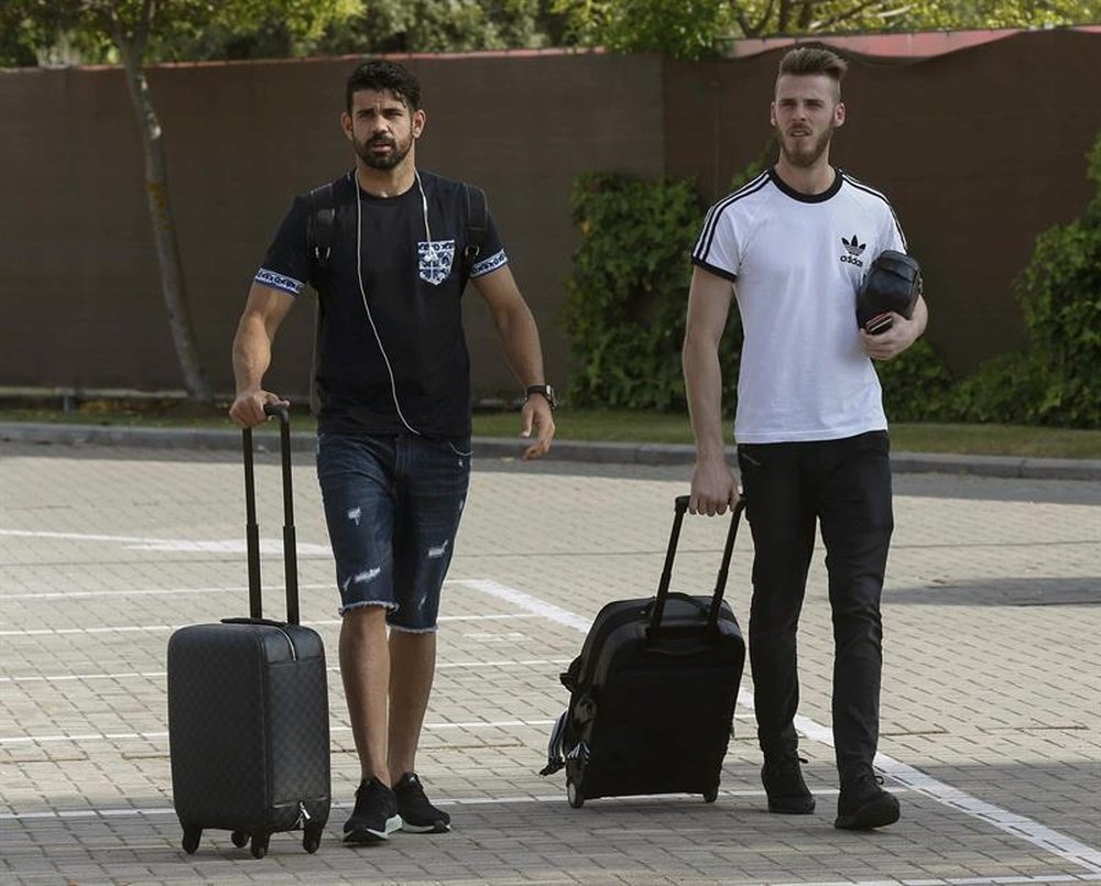 Diego Costa todavía no ha aclarado su futuro. EFE