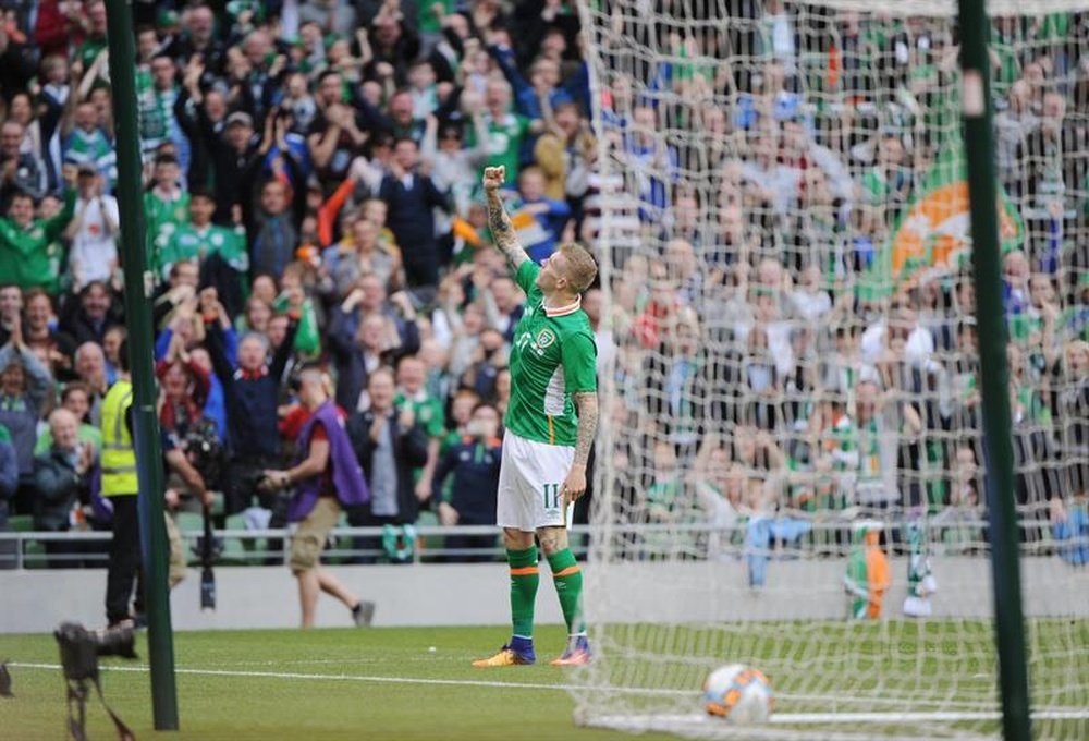 Irlanda dio buena cuenta de la Selección Uruguaya. EFE