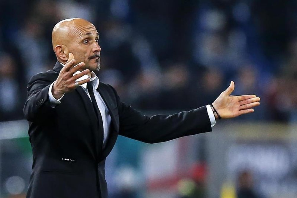 Luciano Spalletti hopes to win trophies with Inter Milan. EFE/Archivo