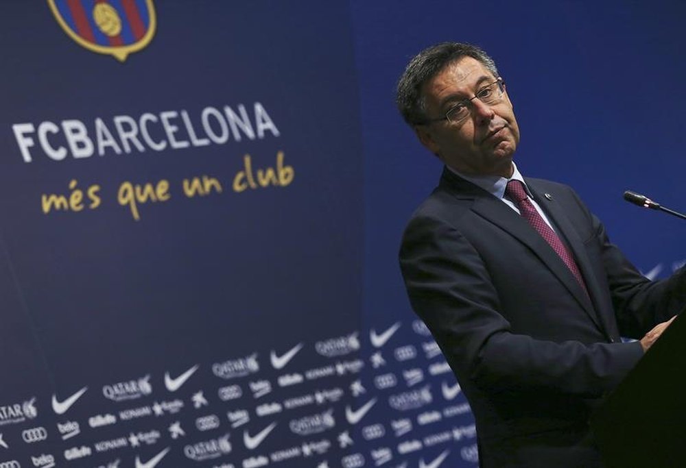 Bartomeu hará un balance de la temporada esta semana. EFE/Archivo