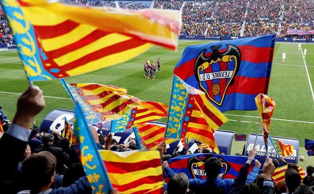 Levante will play at home. EFE