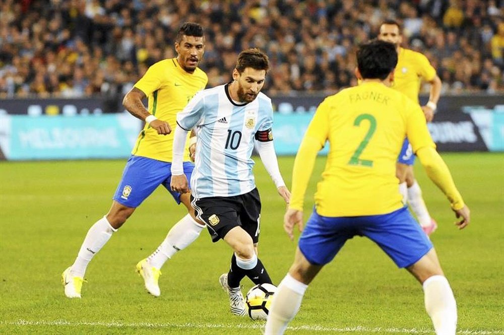 Messi ne jouera pas face à l'Iraq ni le Brésil. AFP