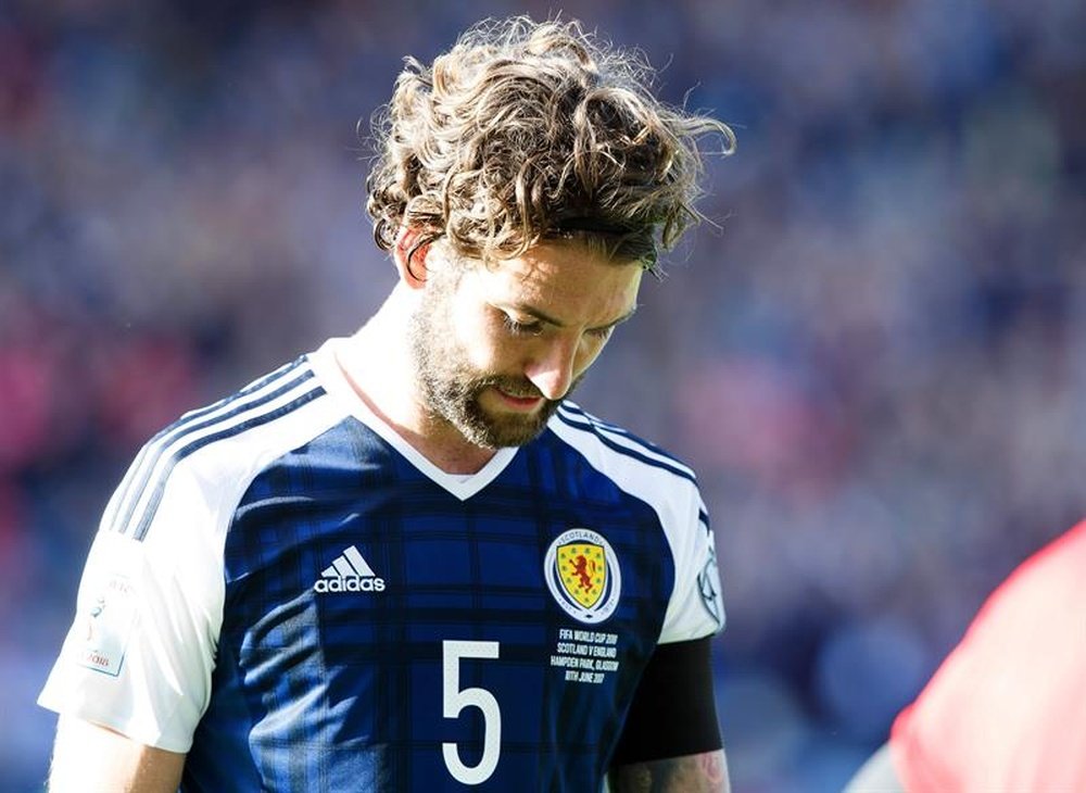 Charlie Mulgrew has attracted interest from Sheffield Wednesday. EFE